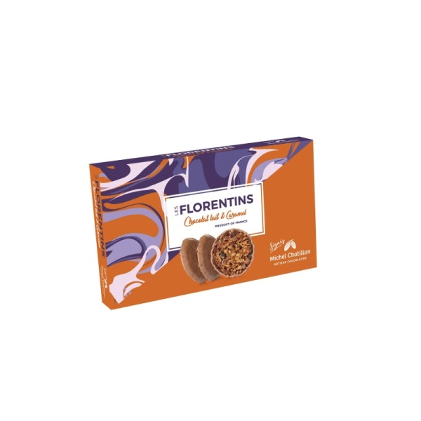 Salted Caramel Milk Chocolate Florentines Les Florentins 100g